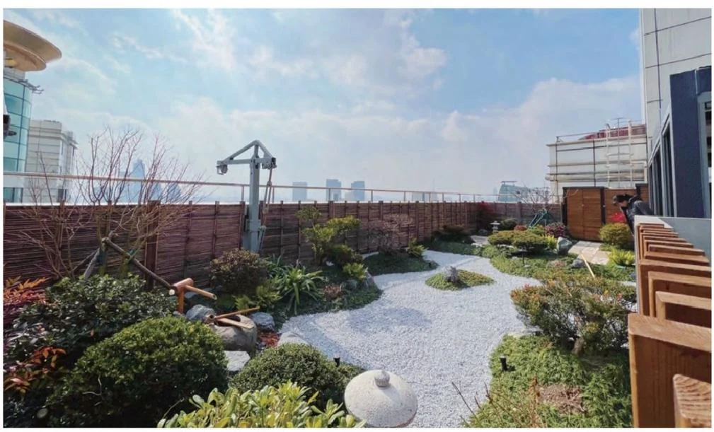 屋顶花园实景