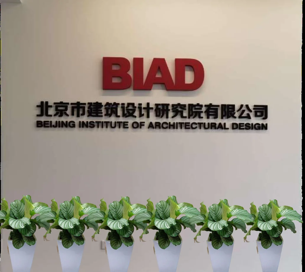 北京市建筑设计研究院有限公司｜接待区绿植