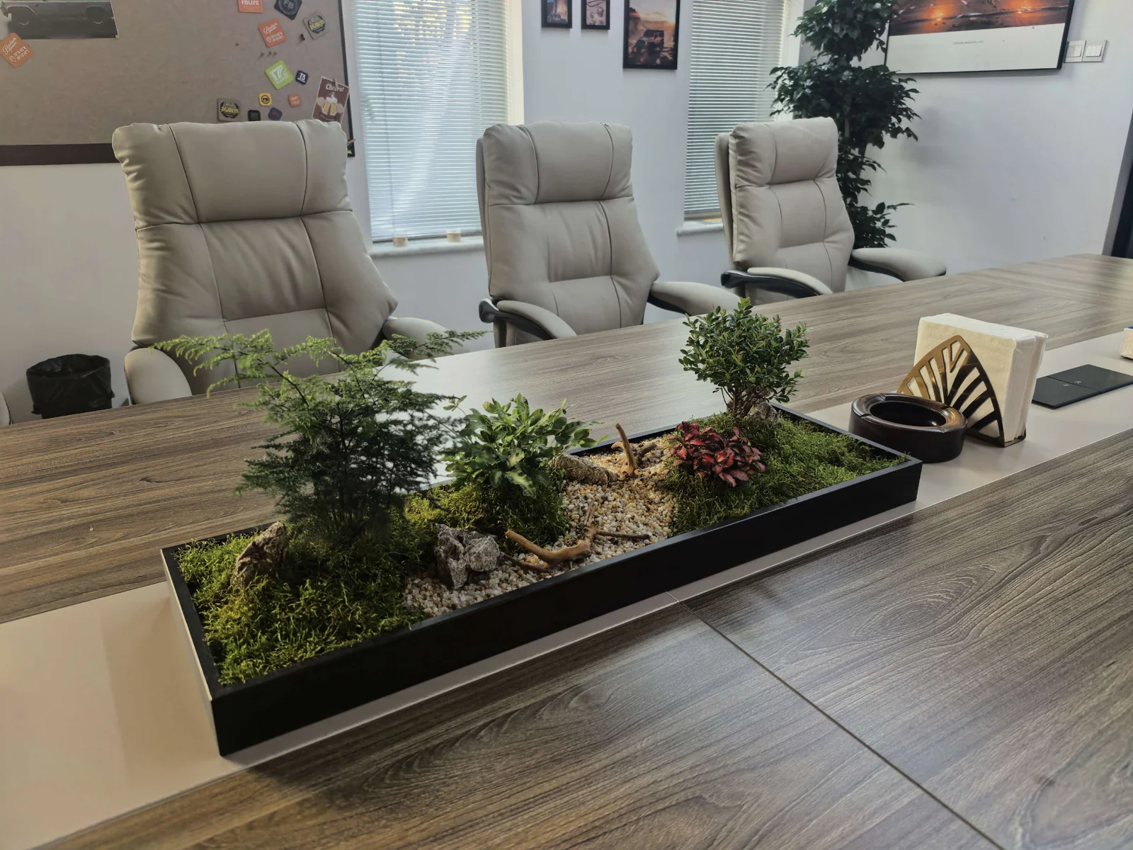 会议桌植物微景观